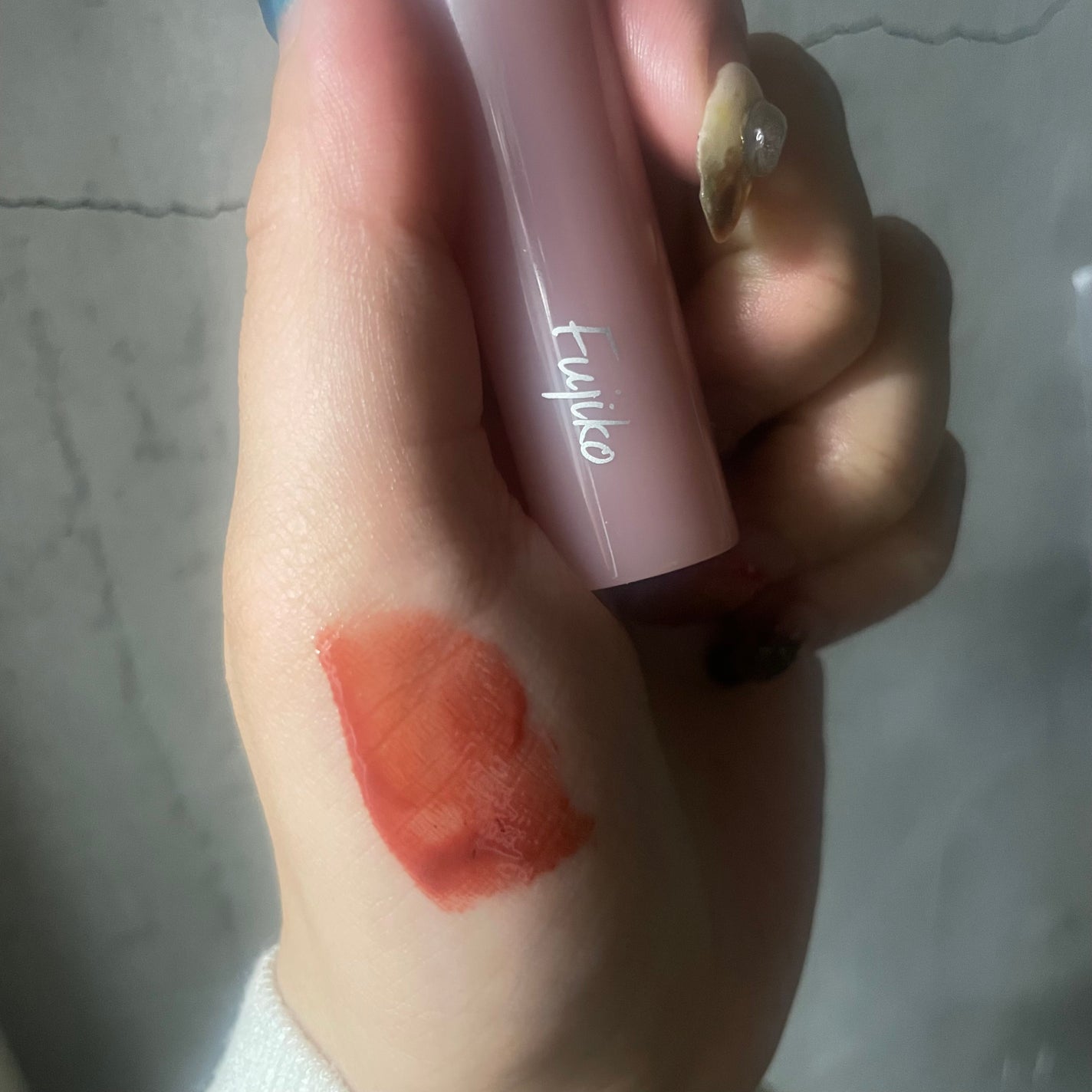 ニュアンスラップティント/Fujiko/リップティントを使ったクチコミ(1枚目)