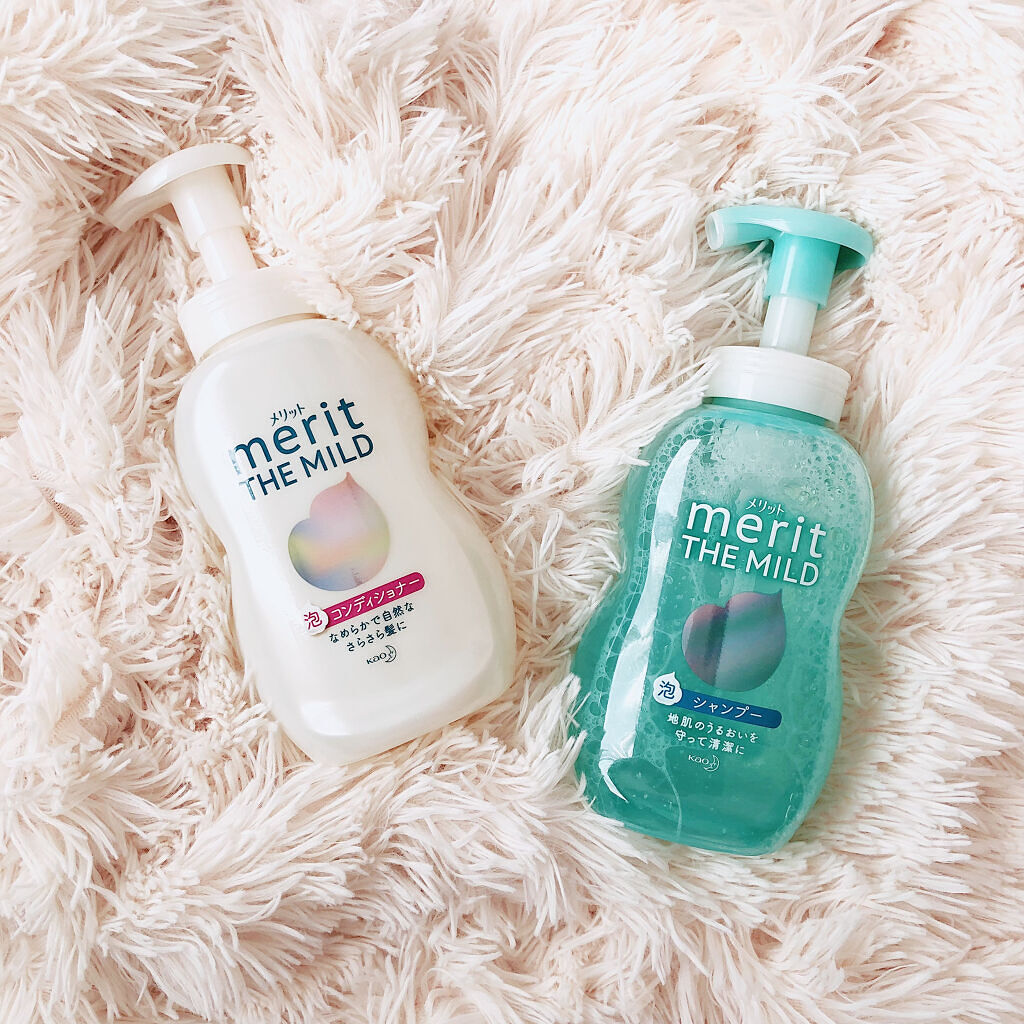 ザマイルド/メリット/市販シャンプーを使ったクチコミ（1枚目）