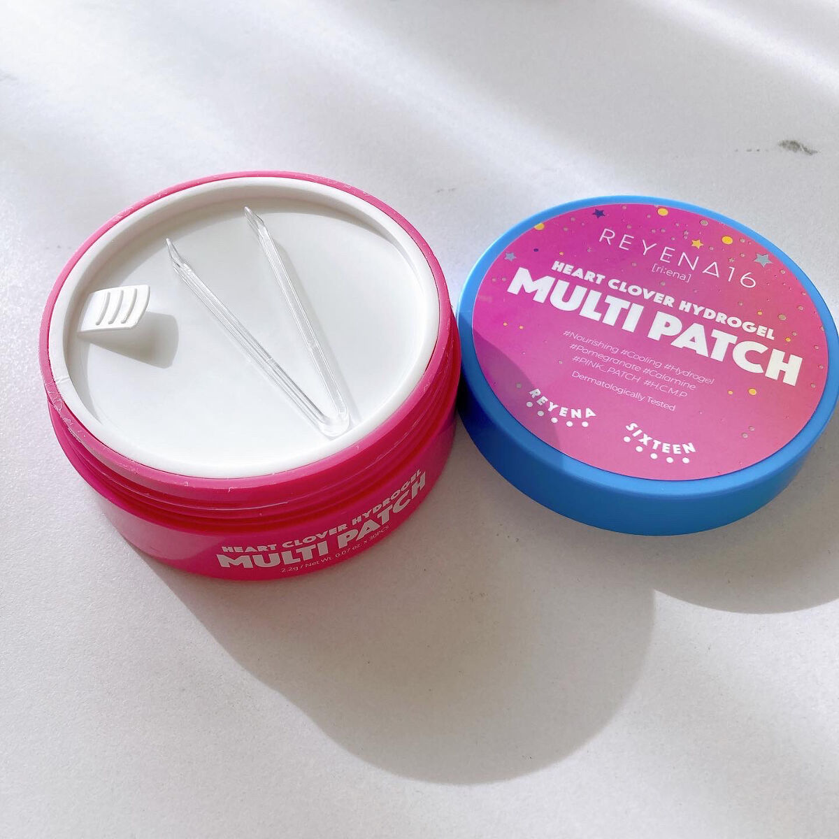 ハートクローバーハイドロゲルマルチパッチ/REYENA16/シートマスク・パックを使ったクチコミ（3枚目）