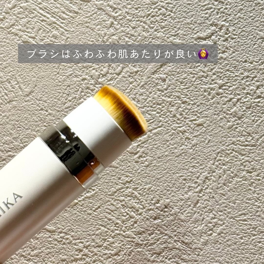 シルキースティックファンデーション/KAMIKA/その他ファンデーションを使ったクチコミ（2枚目）