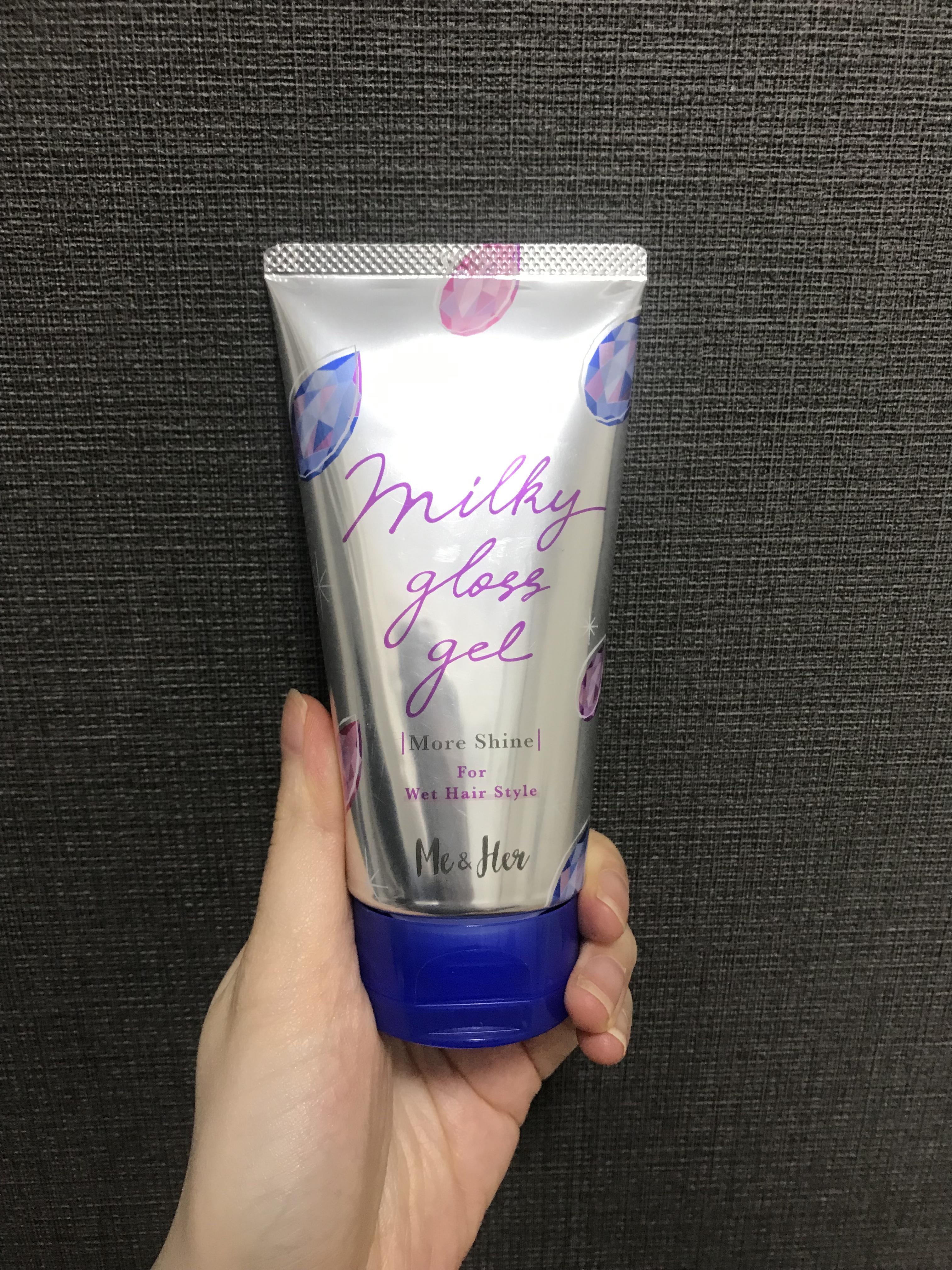 ミルキィグロスジェル モアシャイン/Me&Her/ヘアジェルを使ったクチコミ（1枚目）