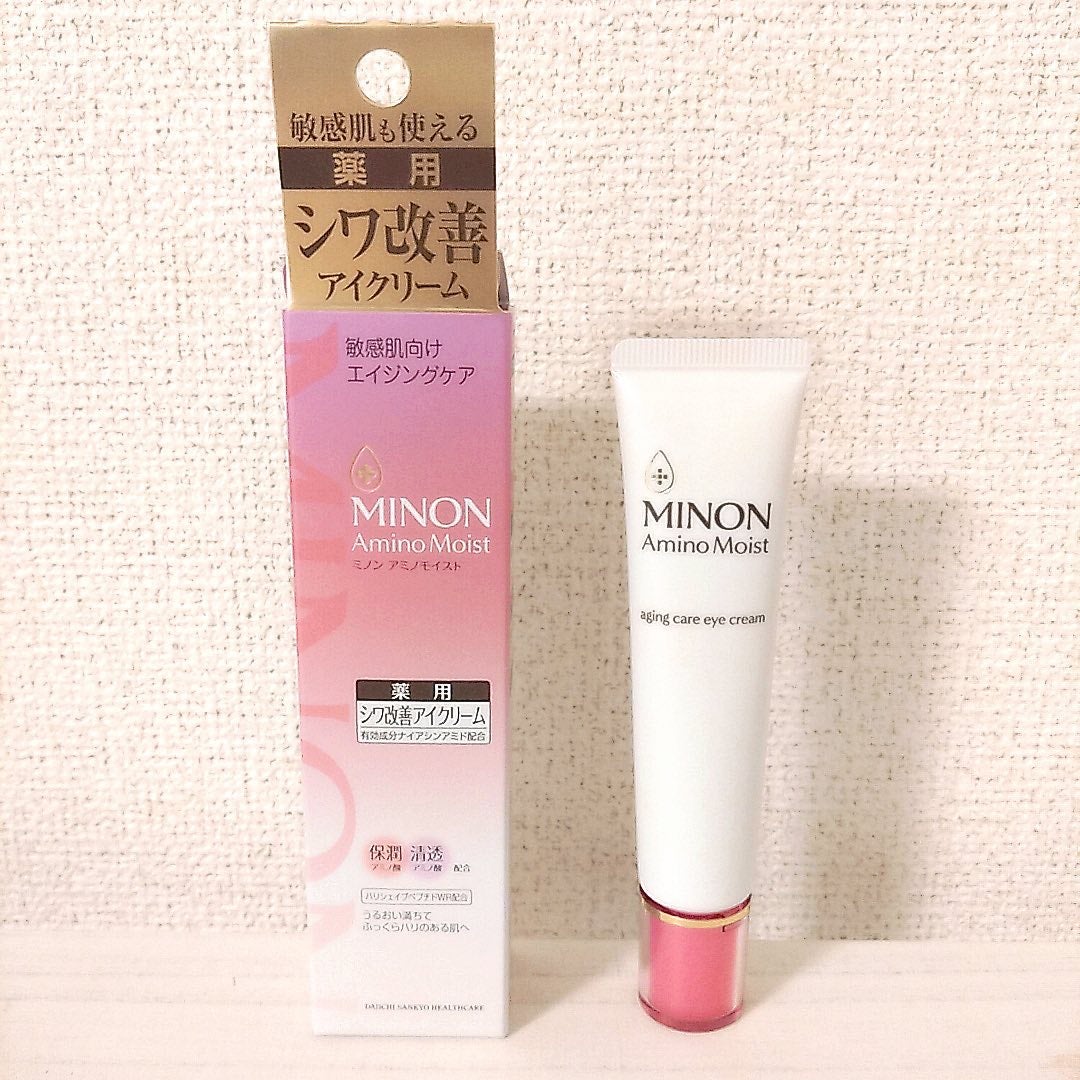 ミノン アミノモイスト エイジングケア アイクリーム/ミノン/アイケア・アイクリームを使ったクチコミ(1枚目)