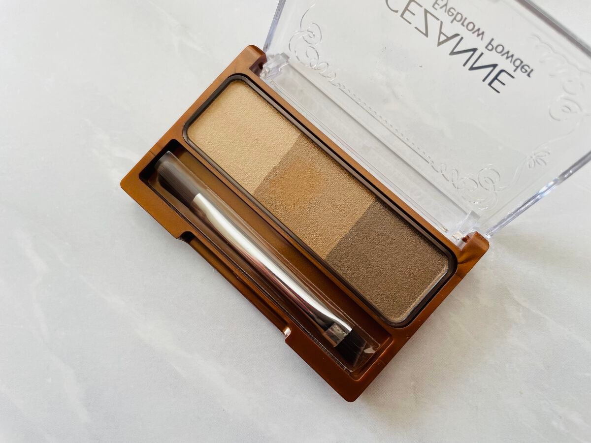 ノーズ&アイブロウパウダー/CEZANNE/パウダーアイブロウを使ったクチコミ(1枚目)