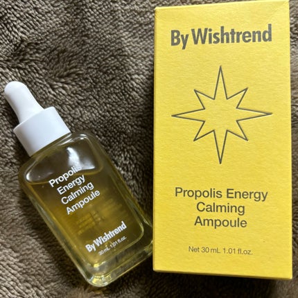プロポリスエナジーカーミングアンプル/By Wishtrend/美容液を使ったクチコミ(1枚目)