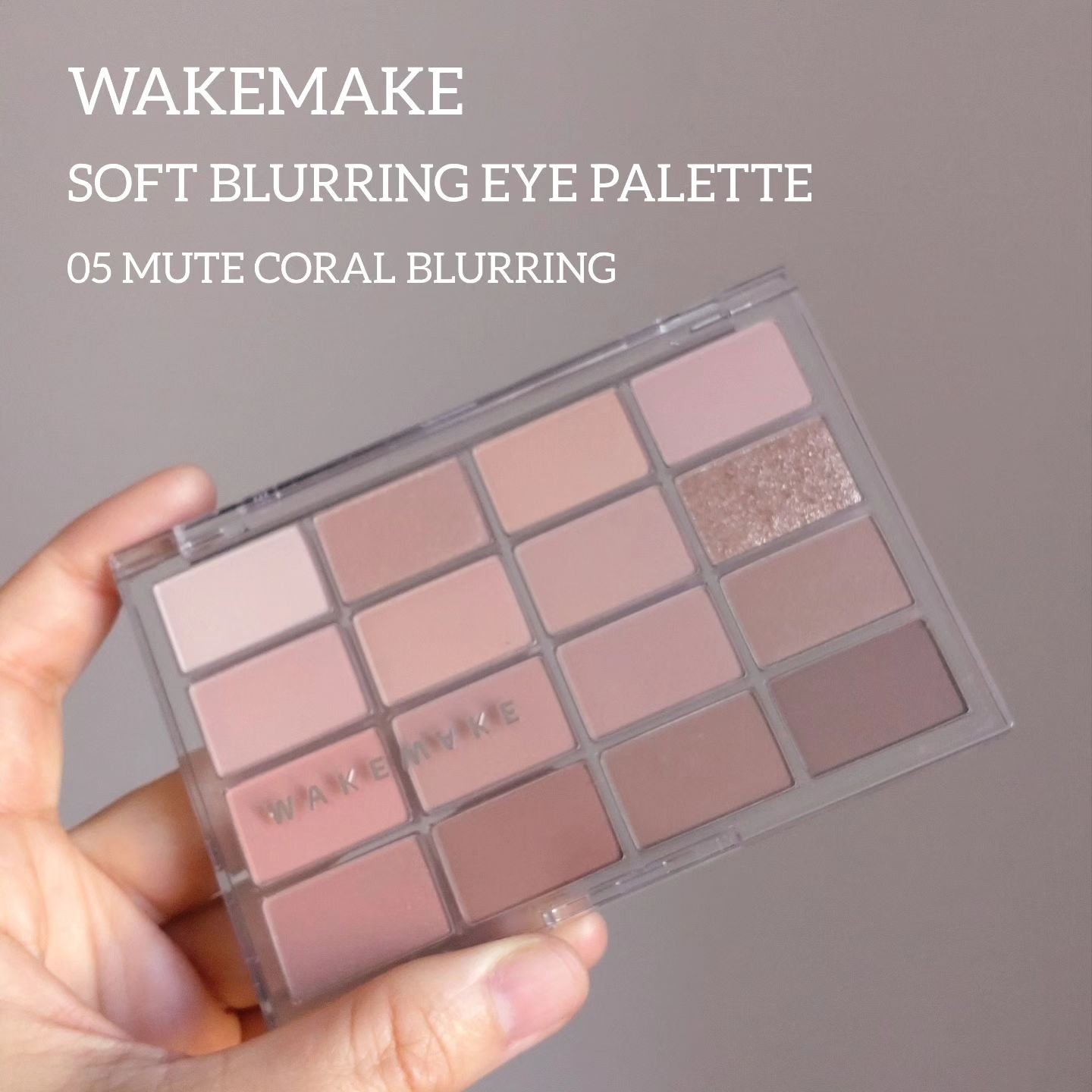 ソフトブラーリングアイパレット/wakemake/アイシャドウパレットを使ったクチコミ（1枚目）