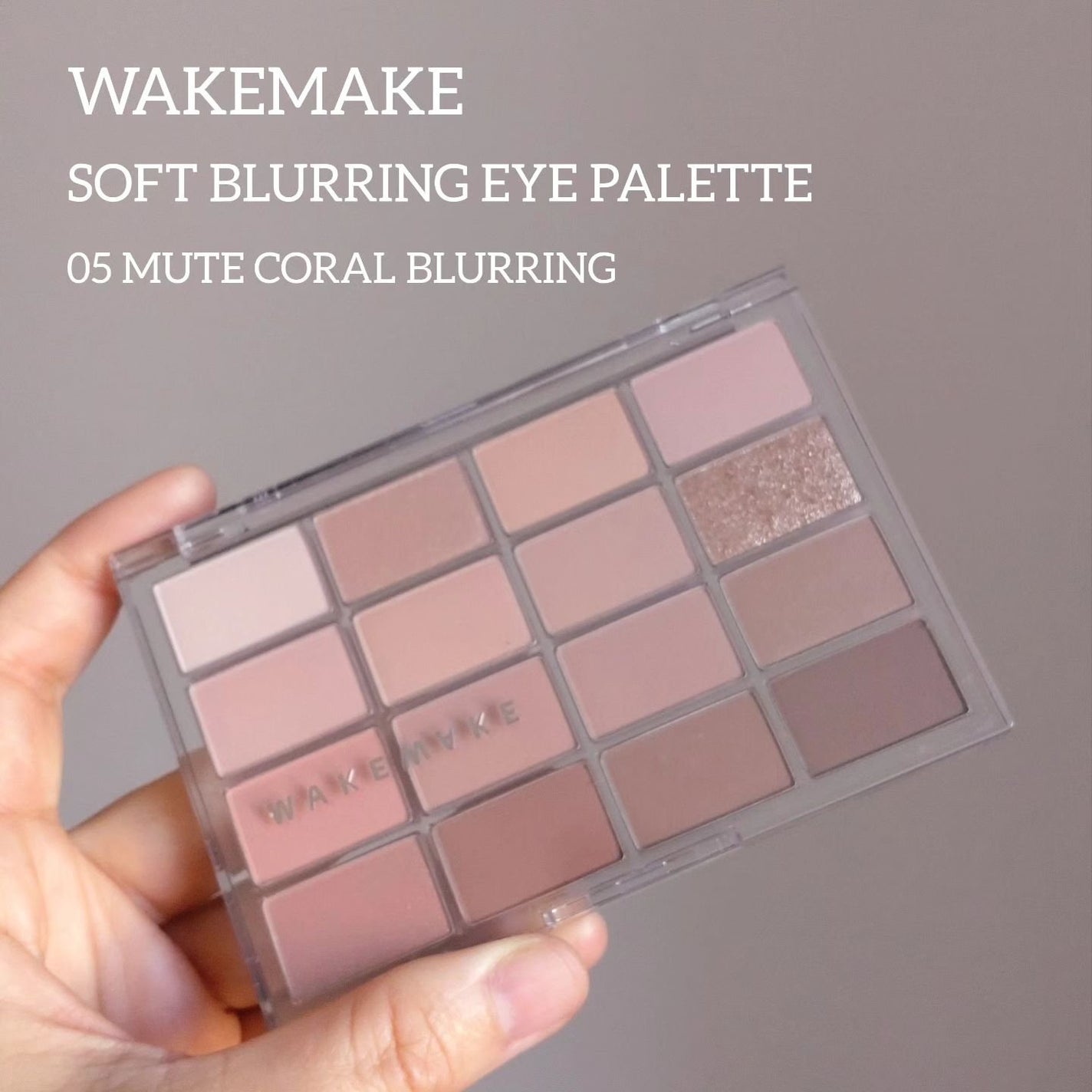 ソフトブラーリングアイパレット/wakemake/アイシャドウパレットを使ったクチコミ(1枚目)