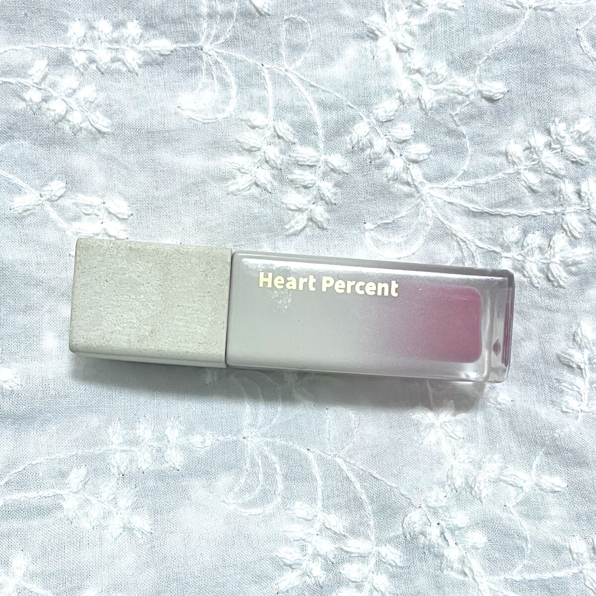 ドットオンムードピュアグロウティント 02 ピンクローズ(Pink Rose)/Heart Percent/リップティントを使ったクチコミ（2枚目）