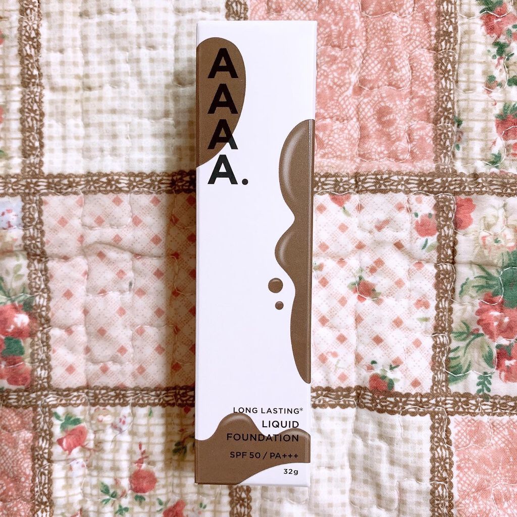 リキッドファンデーション/AAAA./クリーム・エマルジョンファンデーションを使ったクチコミ（1枚目）