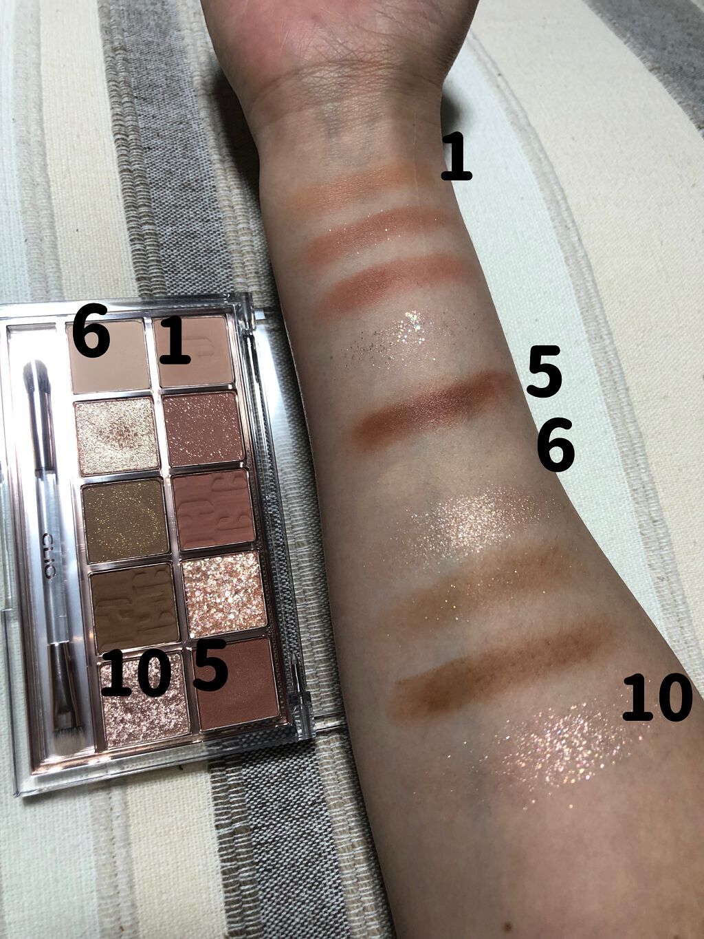 プロ アイ パレット/CLIO/アイシャドウパレットを使ったクチコミ(2枚目)