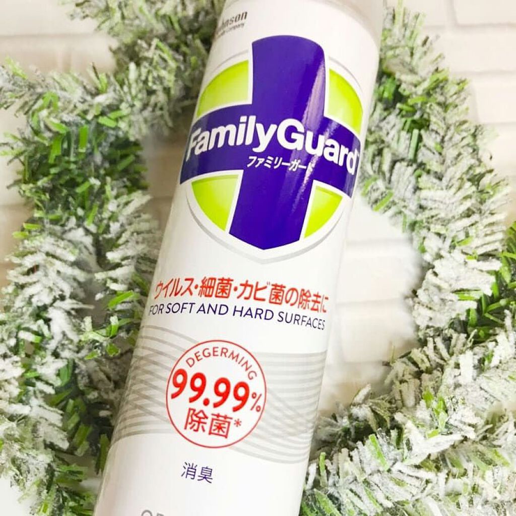ファミリーガード除菌スプレー/ジョンソン・エンド・ジョンソン/その他を使ったクチコミ（2枚目）