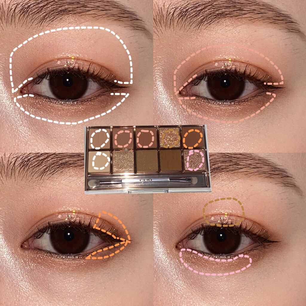 プロ アイ パレット/CLIO/アイシャドウパレットを使ったクチコミ(2枚目)