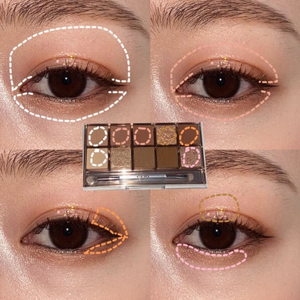 プロ アイ パレット/CLIO/アイシャドウパレットを使ったクチコミ(2枚目)