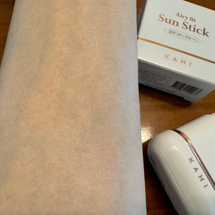 エアリーフィットサンスティック/KAHI/日焼け止めスティックを使ったクチコミ(4枚目)