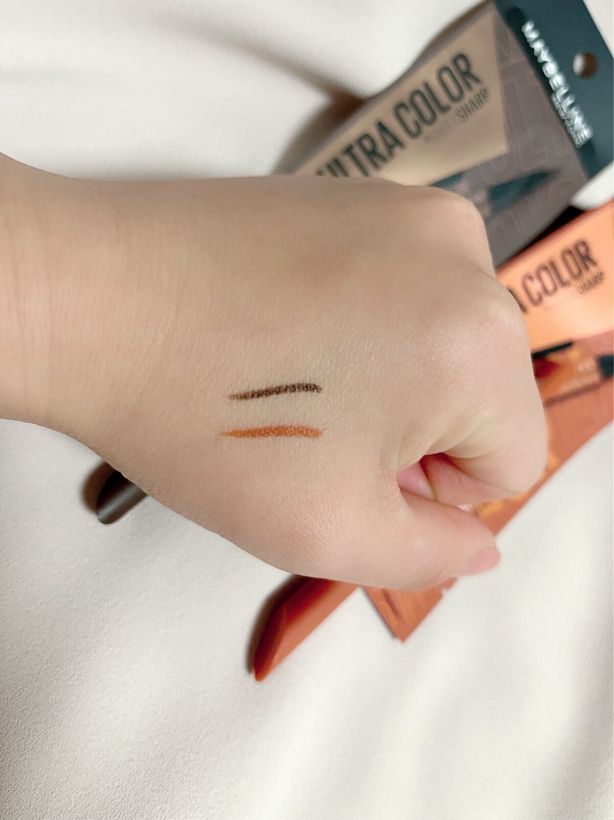 ウルトラカラー アイライナー/MAYBELLINE NEW YORK/リキッドアイライナーを使ったクチコミ（2枚目）