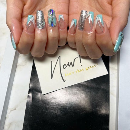 cst on LIPS 「#おまかせネイル#スクエアネイル#春ネイル💅#ネイル好きな人と..」(4枚目)