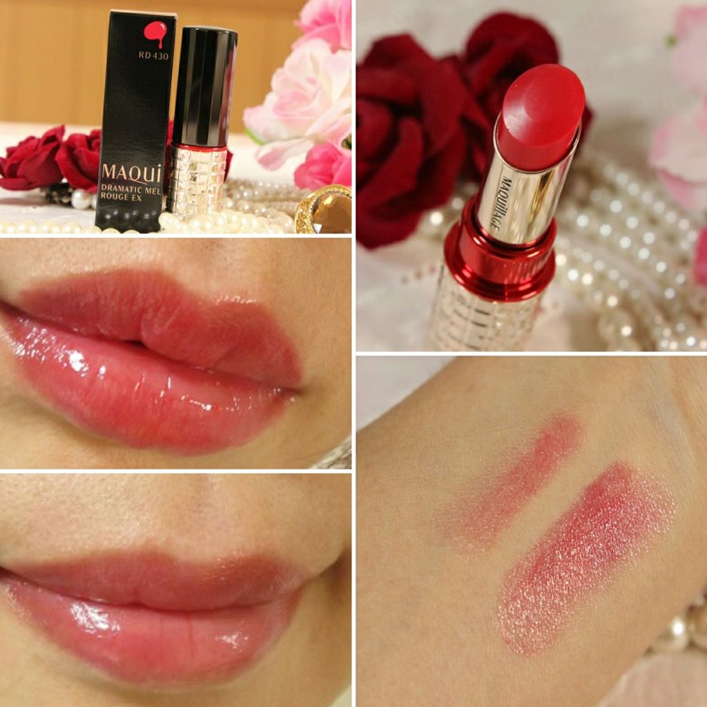 ドラマティックルージュEX/マキアージュ/口紅を使ったクチコミ（1枚目）