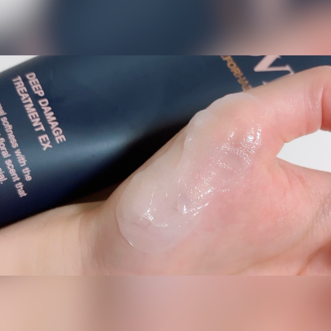 ディープダメージトリートメントEX/UNOVE/洗い流すヘアトリートメントを使ったクチコミ（3枚目）