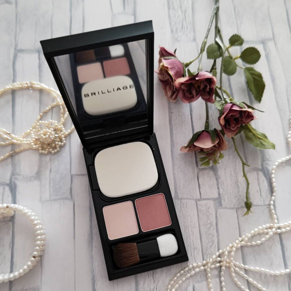 コンフィデントタッチ ソフトフォーカススキン/ブリリアージュ/パウダーファンデーションを使ったクチコミ(2枚目)