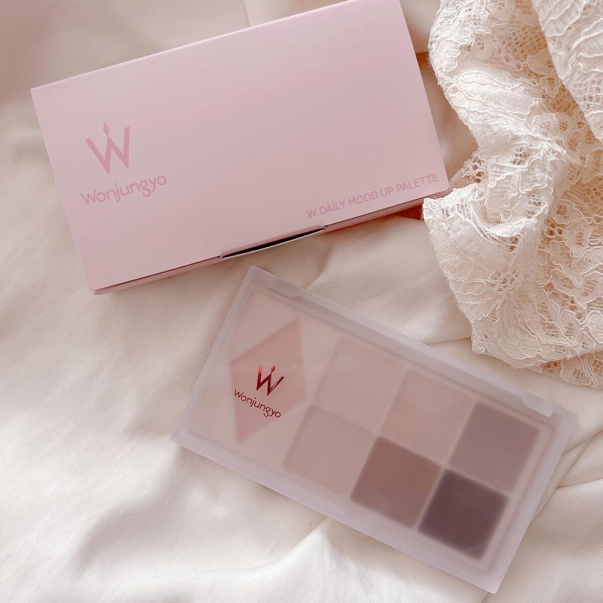 ウォンジョンヨ W デイリームードアップパレット /Wonjungyo/アイシャドウパレットを使ったクチコミ(1枚目)