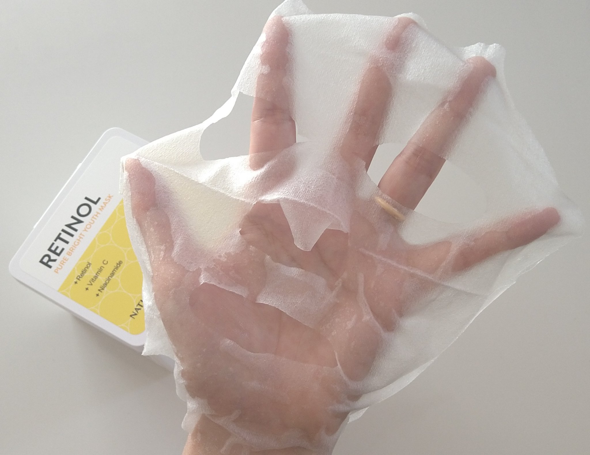 キューブマスク プロポリス/ネイチャーリパブリック/シートマスク・パックを使ったクチコミ（3枚目）