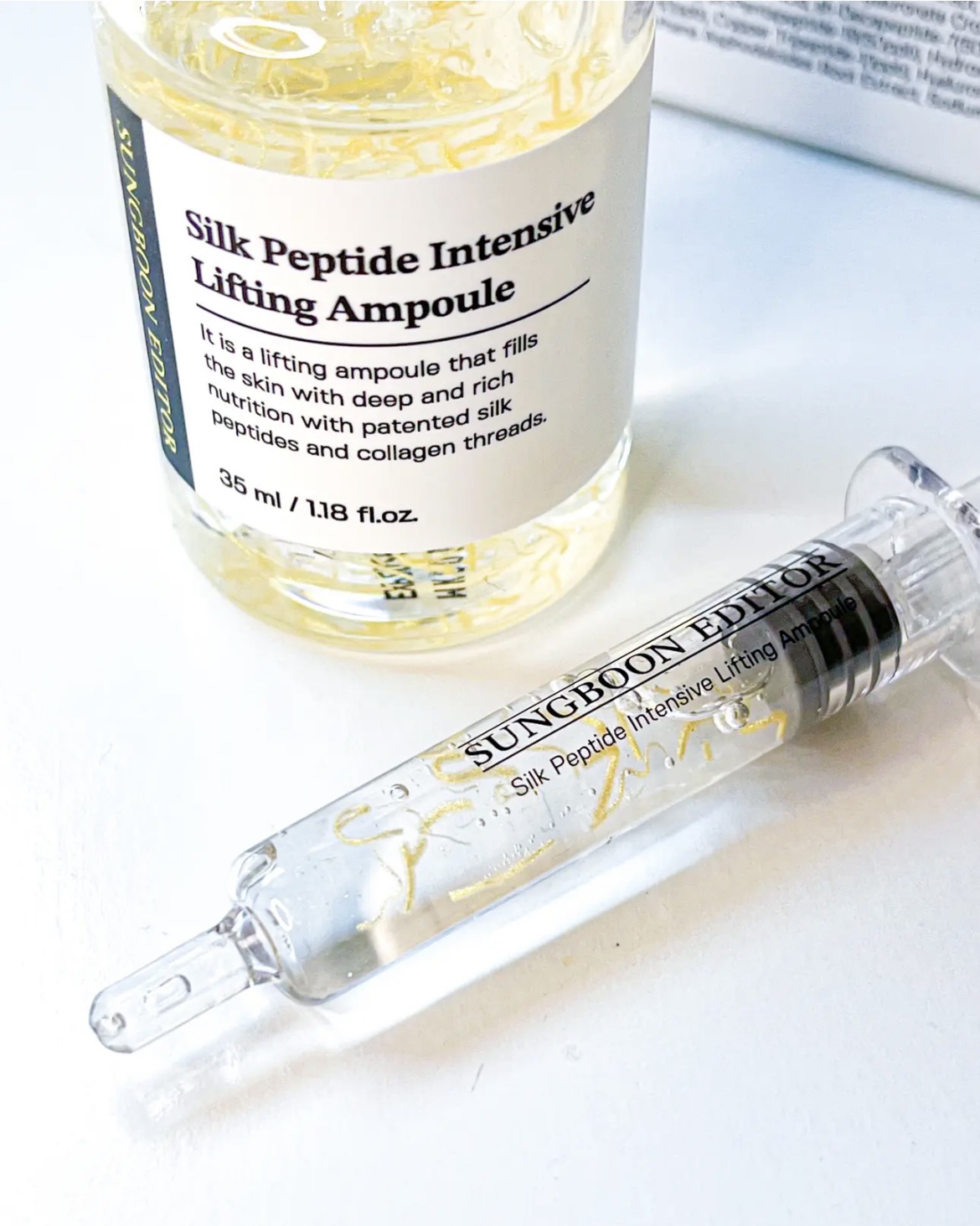 シルクペプチドインテンシブリフティングアンプル/SUNGBOON EDITOR（成分エディター）/美容液を使ったクチコミ（2枚目）