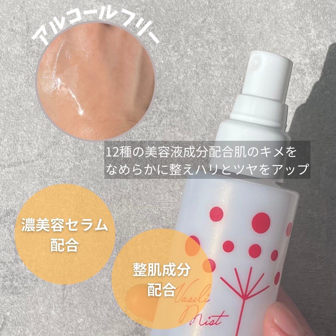 ハーモナイズワセリミスト/黒龍堂/ミスト状化粧水を使ったクチコミ(3枚目)