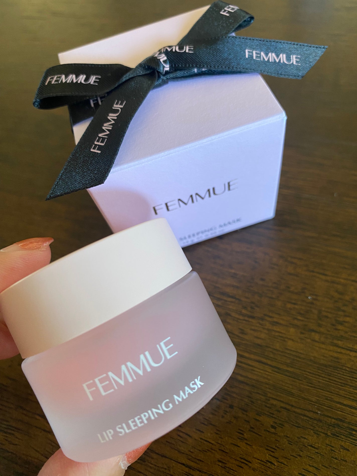 リップスリーピングマスク/FEMMUE/リップマスクを使ったクチコミ(1枚目)