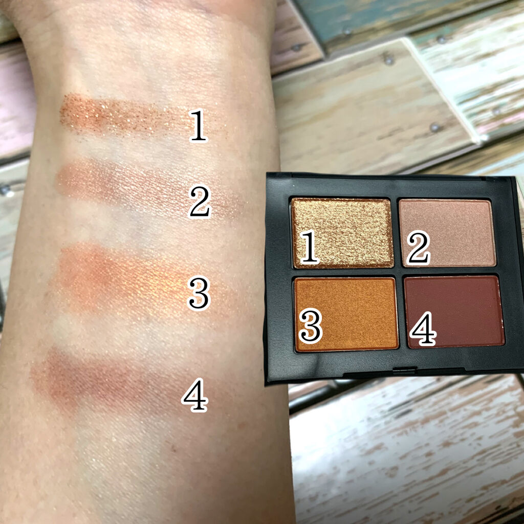 クワッドアイシャドー/NARS/アイシャドウパレットを使ったクチコミ（2枚目）