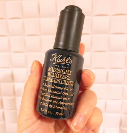キールズ ミッドナイトボタニカル コンセントレート/Kiehl's/フェイスオイルを使ったクチコミ(1枚目)