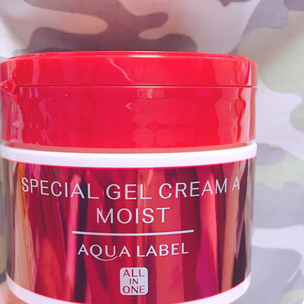 スペシャルジェルクリーム(モイスト)/アクアレーベル/オールインワン化粧品を使ったクチコミ(3枚目)