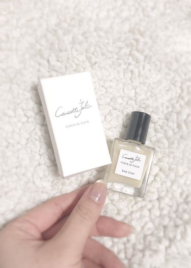 Causette.Joli ネイルカラーのクチコミ「\速乾・ケア・保護の3役オールラウンダー/﻿
﻿
Causettejoil ベースコート ¥1.....」（2枚目）