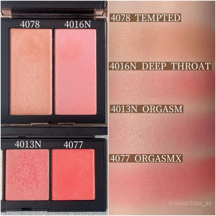 アンインヒビテッド アイシャドーパレット/NARS/アイシャドウパレットを使ったクチコミ(8枚目)