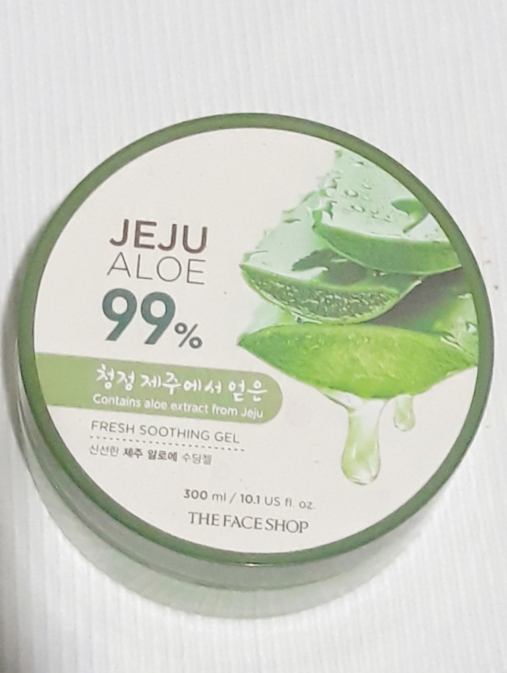 アロエフレッシュスージングモイスチャージェル/THE FACE SHOP/ボディローションを使ったクチコミ（1枚目）