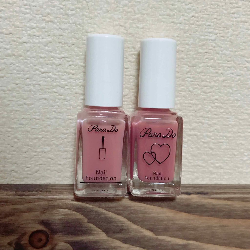 ネイルファンデーション/パラドゥ/マニキュアを使ったクチコミ(1枚目)