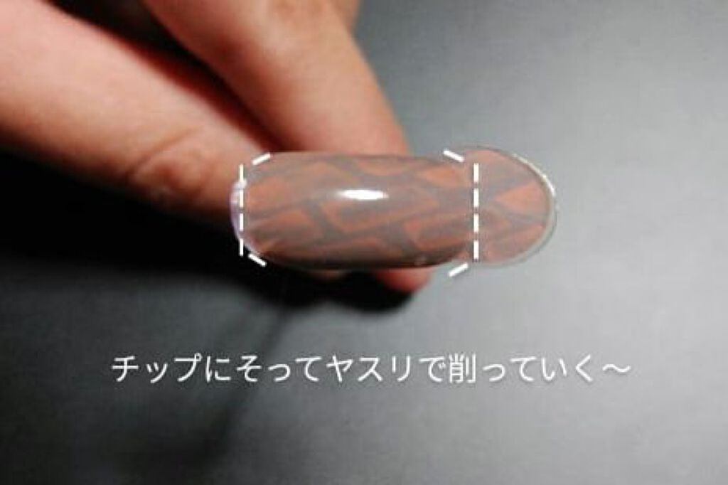 ネイルチップ/DAISO/ネイルチップ・パーツを使ったクチコミ(5枚目)