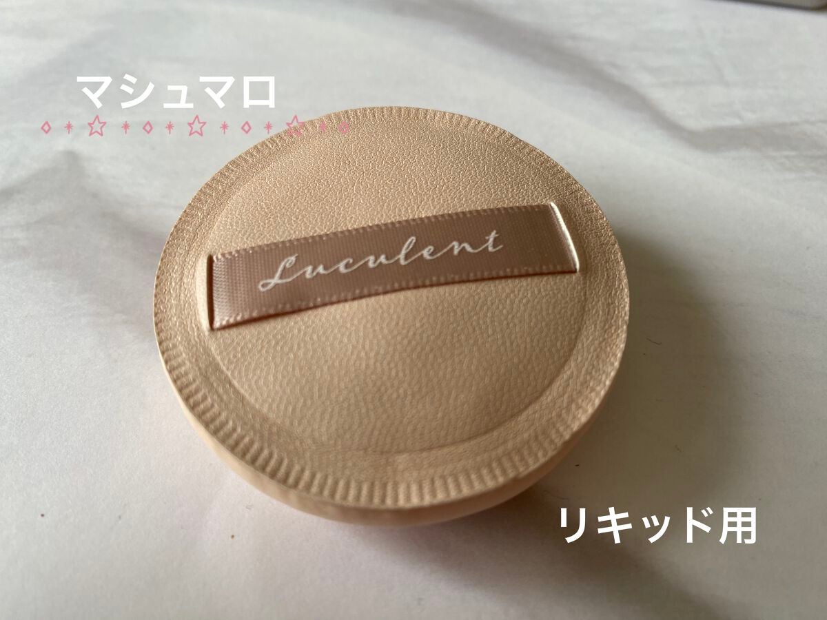 メイクアップパフ(ミニサイズ、4個、専用ケース付)/DAISO/パフ・スポンジを使ったクチコミ(3枚目)