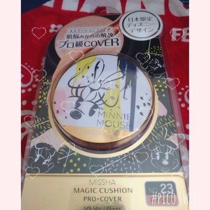 M クッション ファンデーション(プロカバー)/MISSHA/クッションファンデーションを使ったクチコミ(1枚目)