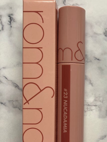 ジューシーラスティングティント/rom&nd/リップティントを使ったクチコミ(1枚目)