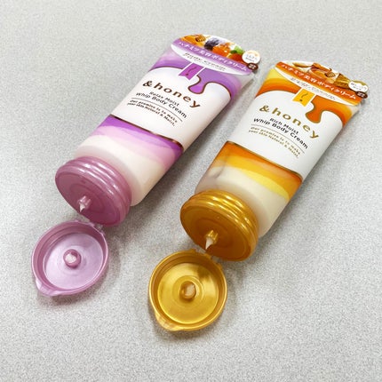 アンドハニー リッチモイスト ホイップボディクリーム/&honey/ボディクリームを使ったクチコミ(3枚目)