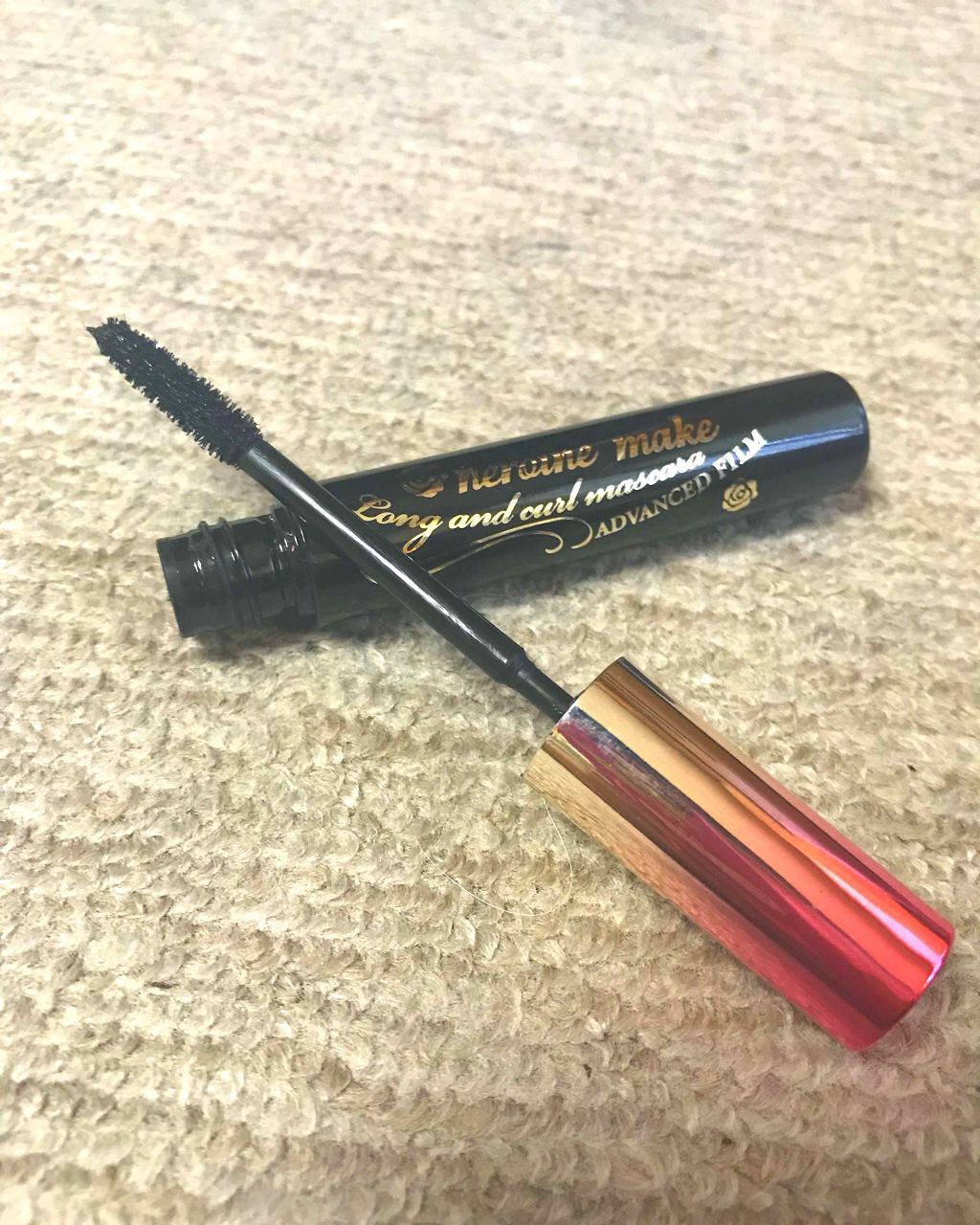 ロング&カールマスカラ アドバンストフィルム/ヒロインメイク/マスカラを使ったクチコミ(1枚目)