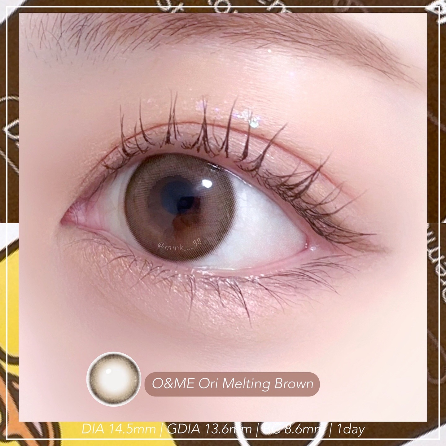 O&ME/i-sha/ワンデー（１DAY）カラコンを使ったクチコミ（3枚目）