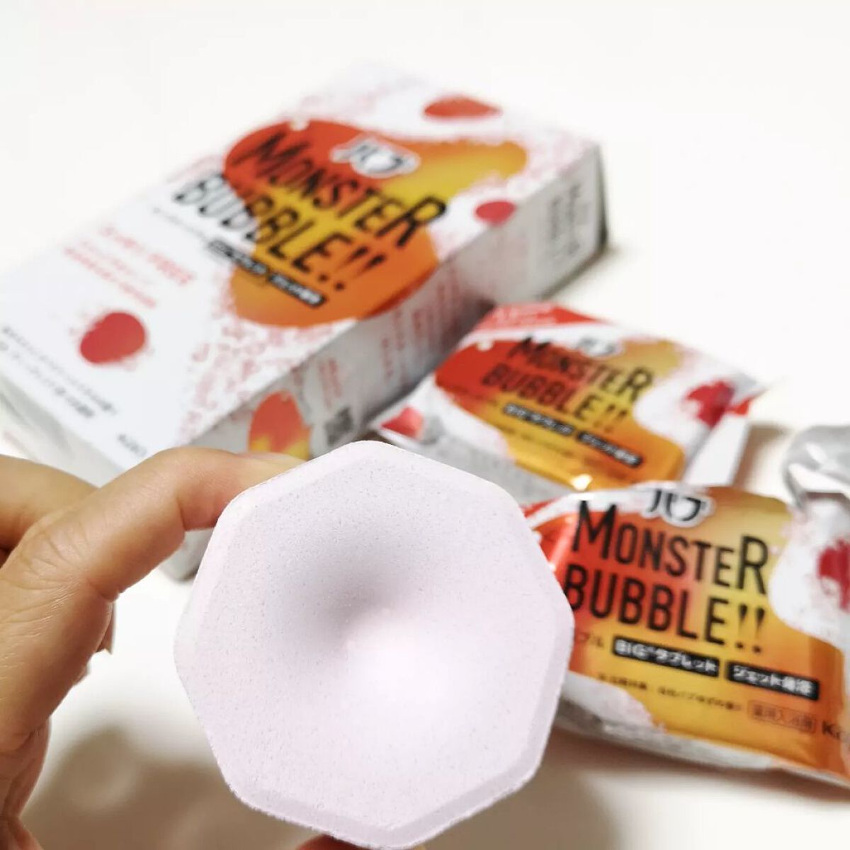 モンスターバブル スッキリFREE /バブ/炭酸系入浴剤を使ったクチコミ（3枚目）