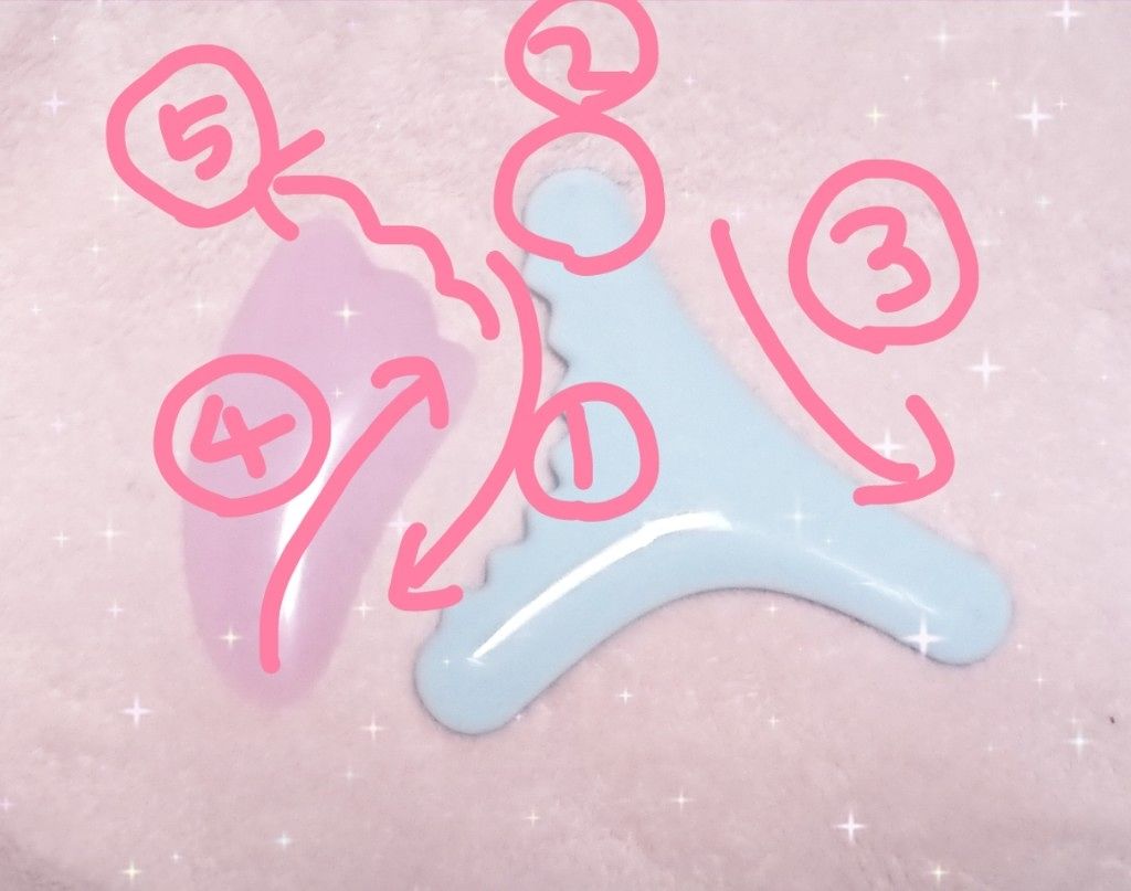 ボディ用かっさ/DAISO/かっさプレートを使ったクチコミ（2枚目）