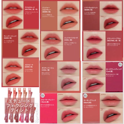 フィクシングティント スモーキーチェリー/ETUDE/リップティントの画像