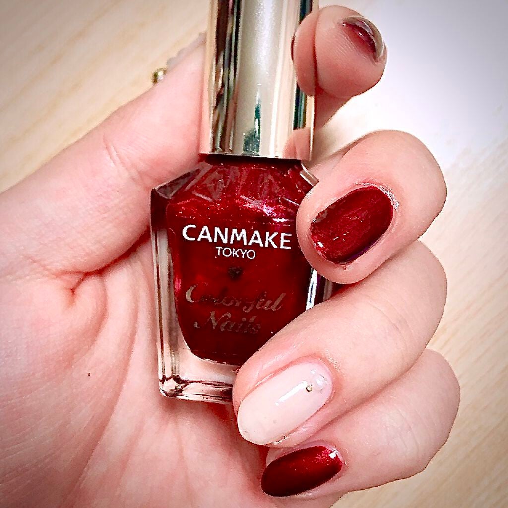 カラフルネイルズ/キャンメイク/マニキュアを使ったクチコミ(3枚目)