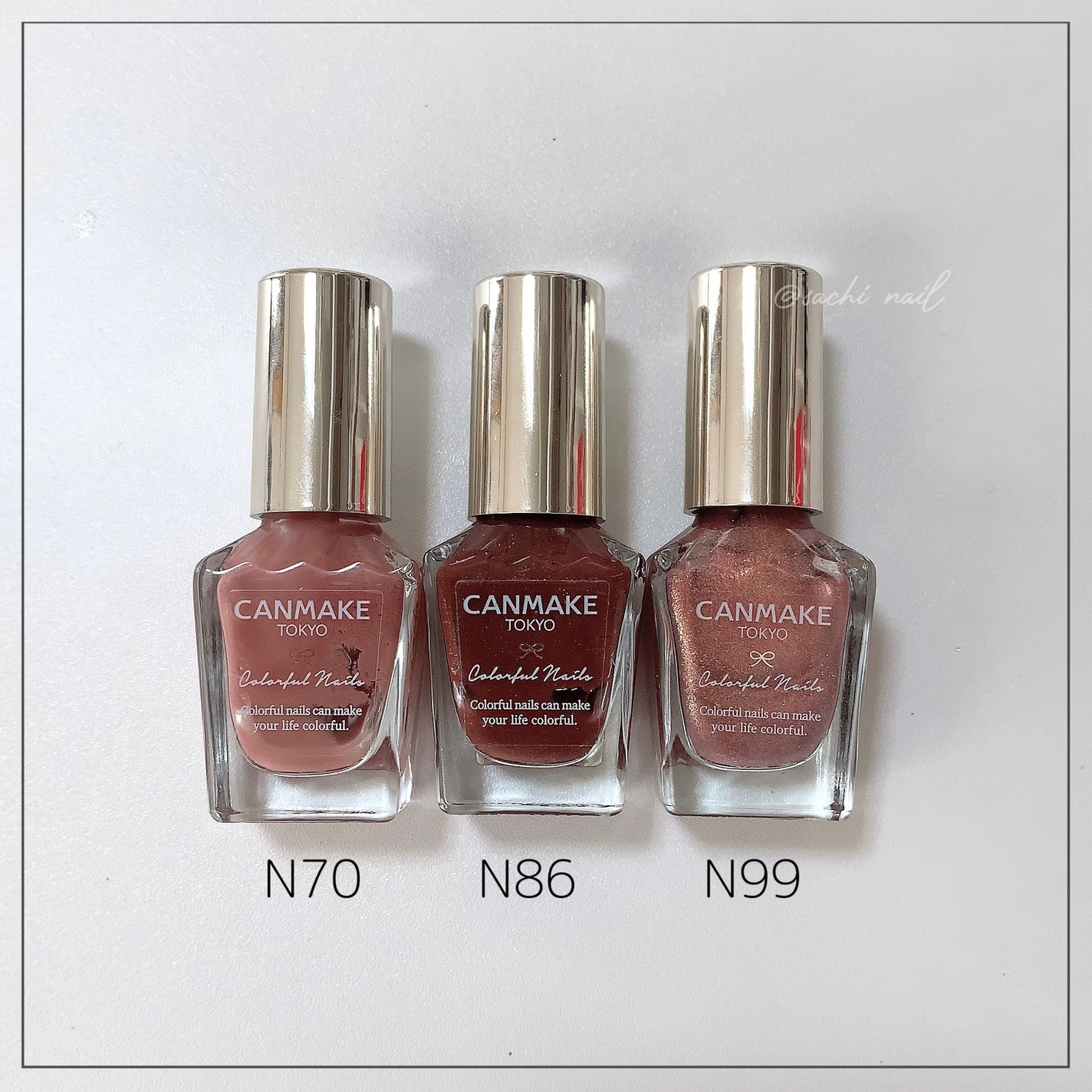 カラフルネイルズ/キャンメイク/マニキュアを使ったクチコミ(6枚目)