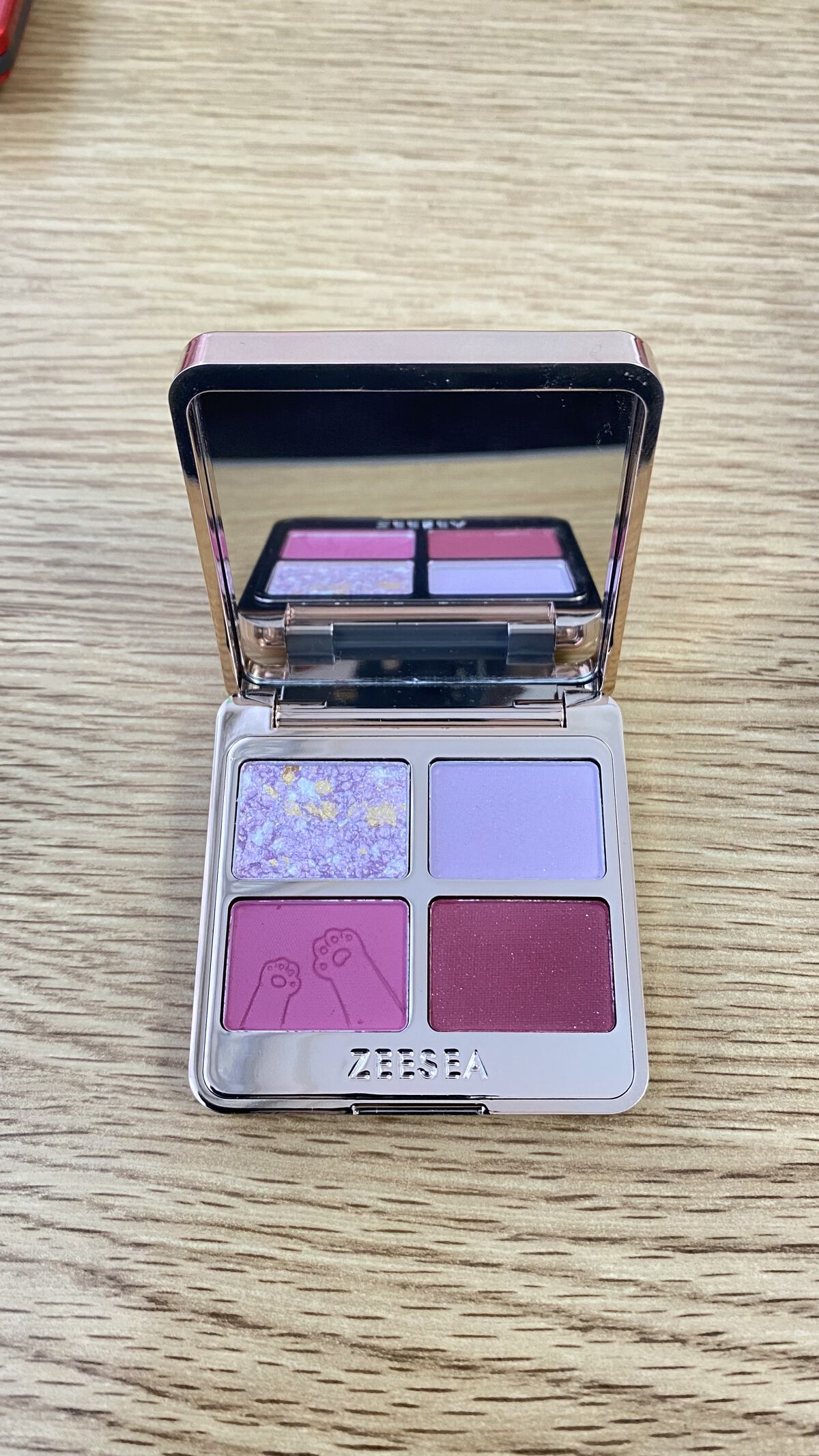 アニマルアイシャドウ(4シェード)/ZEESEA/アイシャドウパレットを使ったクチコミ（2枚目）