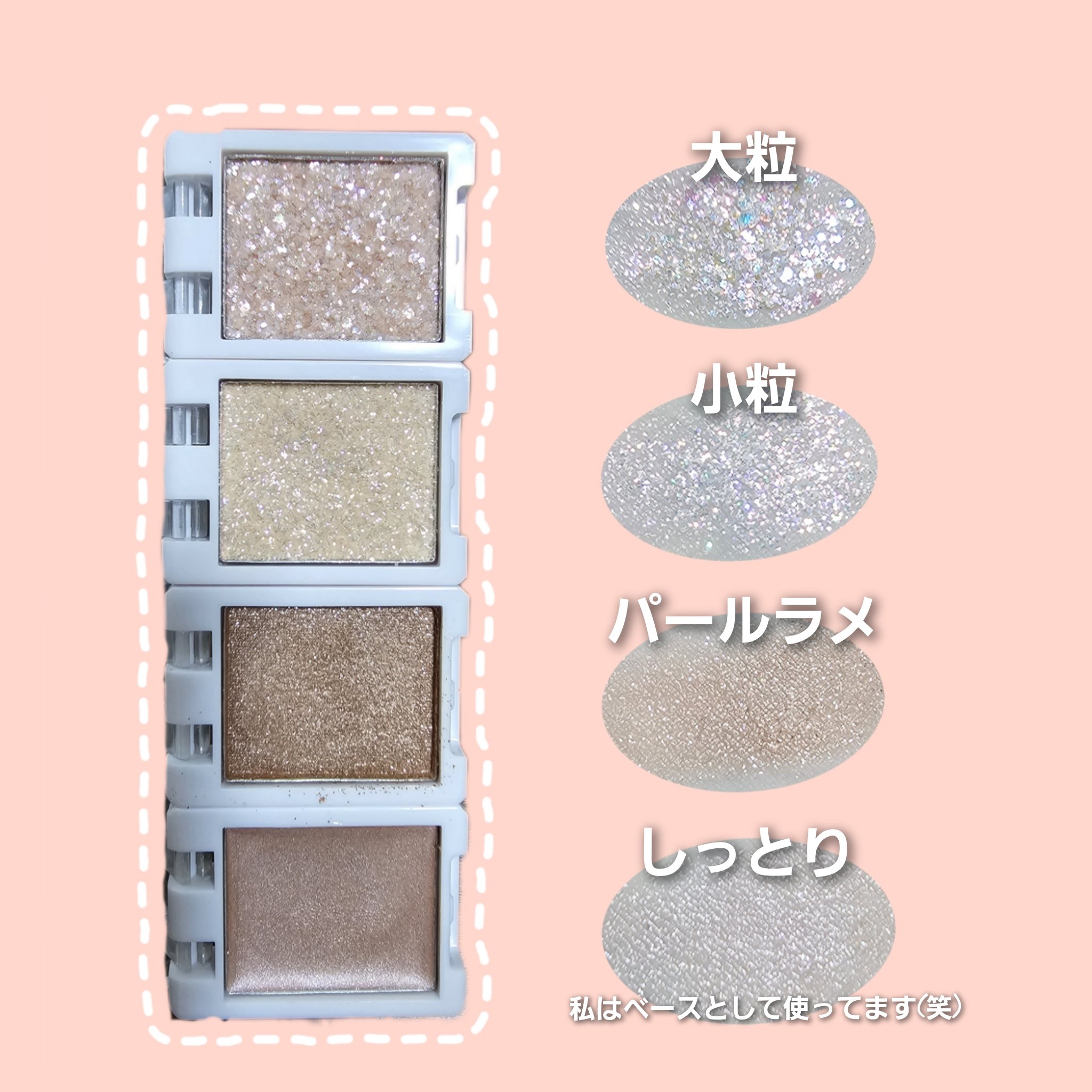 アイデイト カスタムマルチパレット/IDATE/アイシャドウパレットを使ったクチコミ（2枚目）