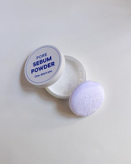 ポアセバムパウダー/One-day's you/ルースパウダーを使ったクチコミ(1枚目)