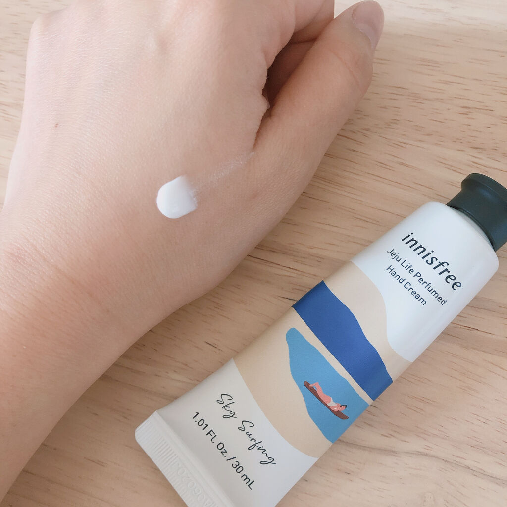 チェジュライフ パフュームド ハンドクリーム N/innisfree/ハンドクリームを使ったクチコミ（2枚目）